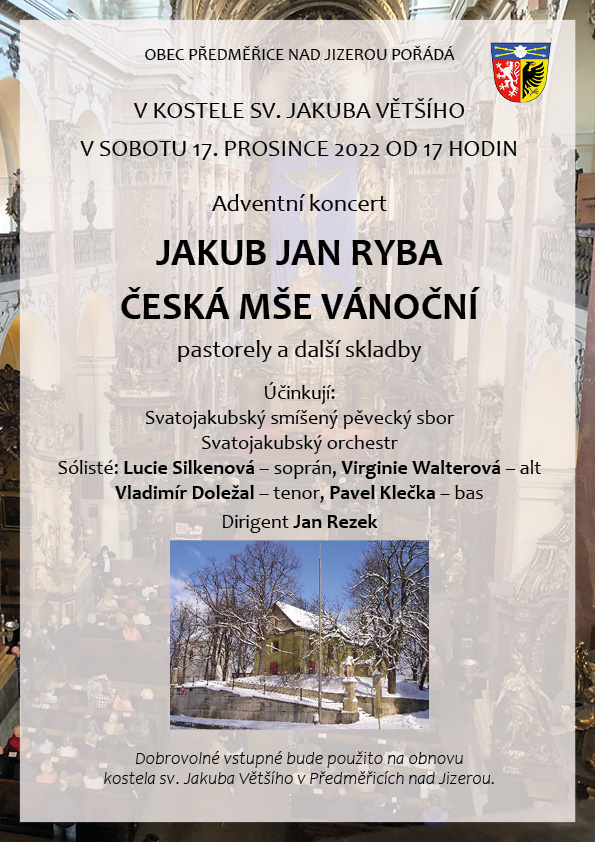 adventní koncert předměřice n.j. 17.12.2022